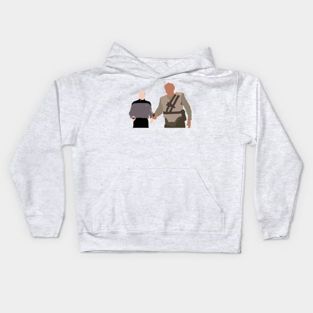 Darmok and Jalad Kids Hoodie by FutureSpaceDesigns